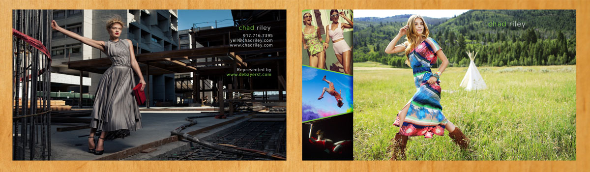 Postcard Design by Venus L. Penaflor for Chad Riley Director Photographer | Design #9511456