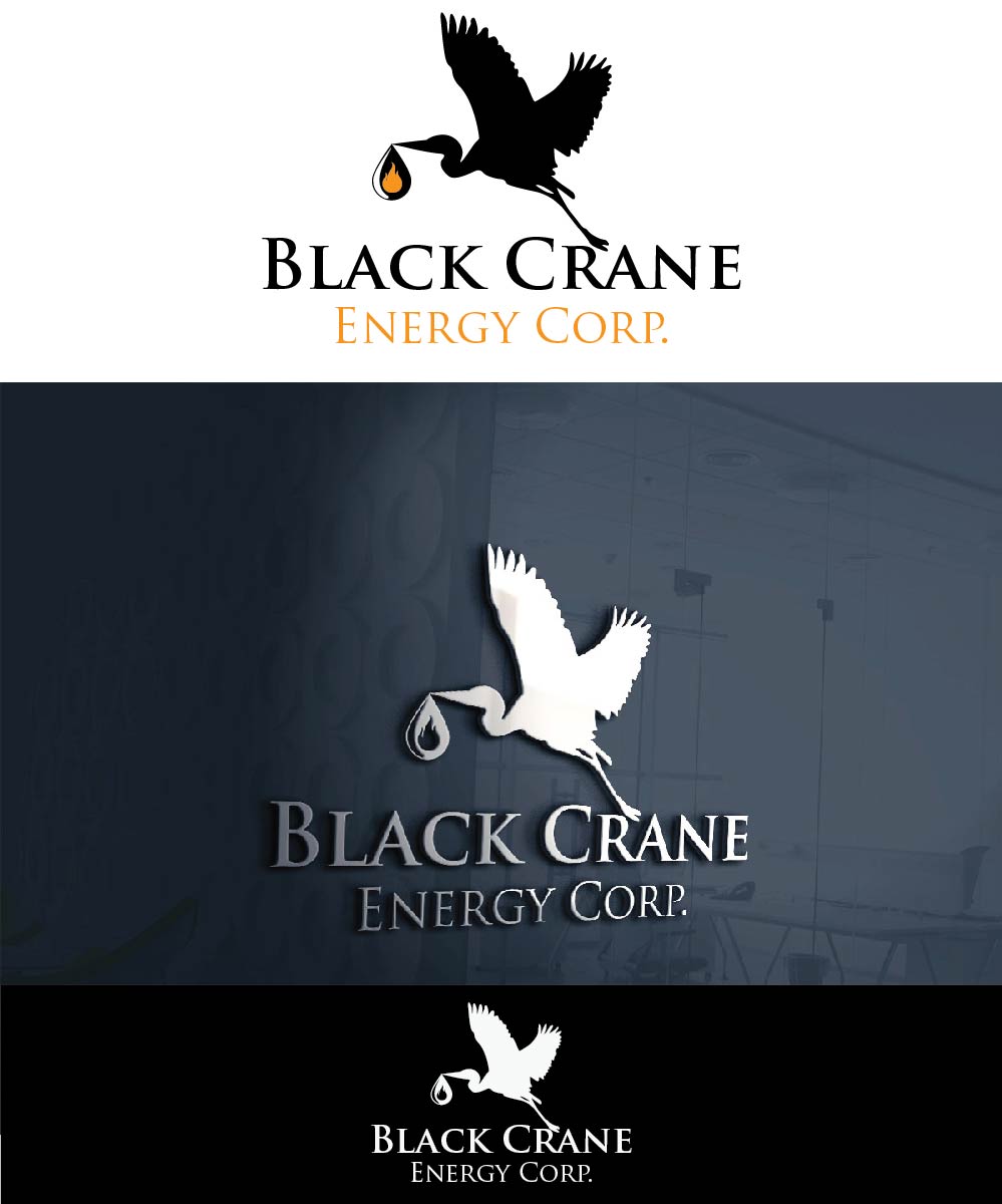 Logo Design by joliau for Black Crane Energy Corp. | Design #9500362