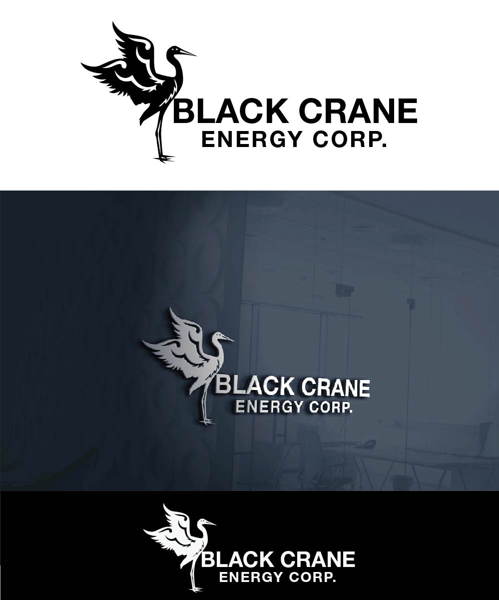 Logo Design by joliau for Black Crane Energy Corp. | Design #9500363