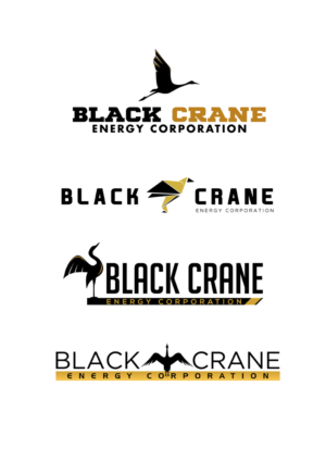 Logo-Design von doodlebag für Black Crane Energy Corp. | Design #9496647