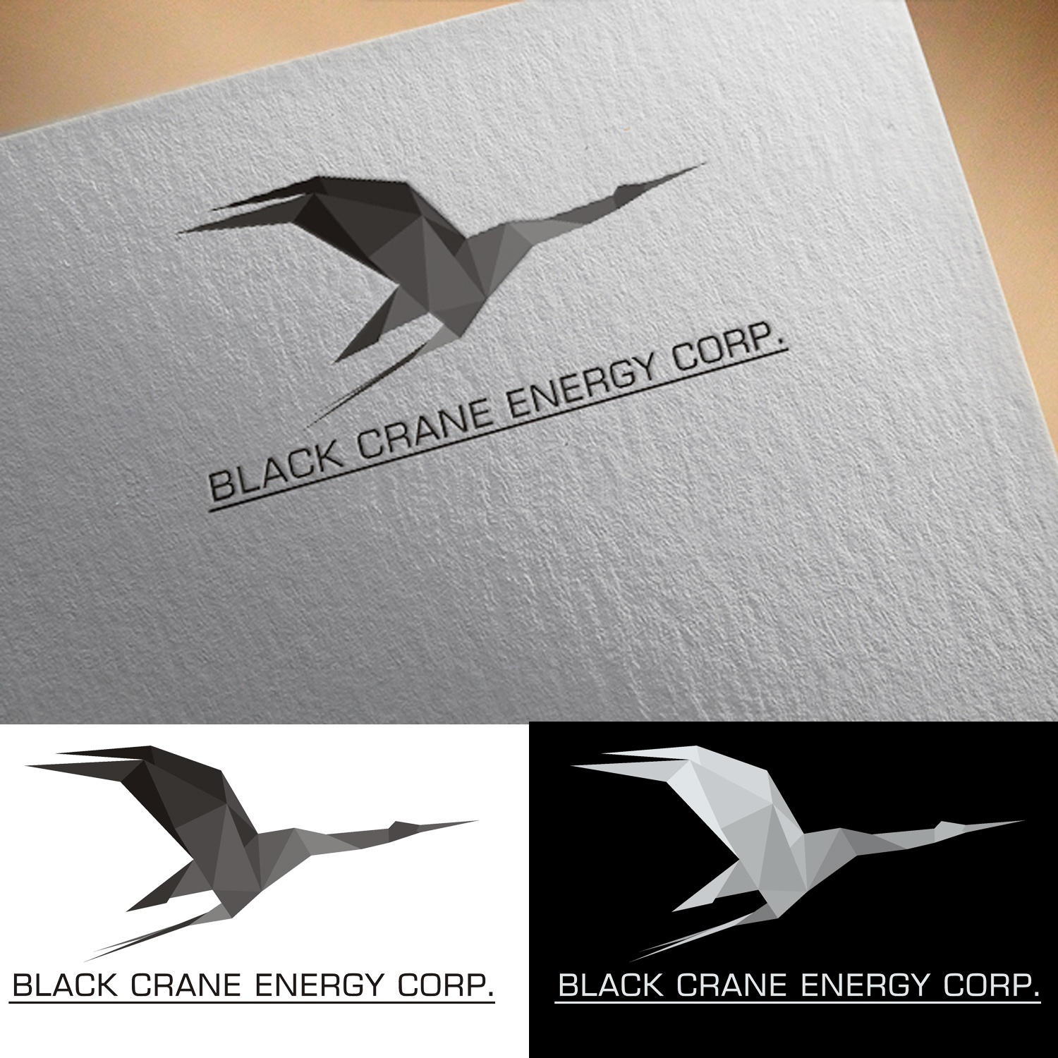 Logo-Design von kamiranz für Black Crane Energy Corp. | Design #9506874