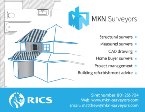 Postcard Design by Jade Carvalho for MKN Surveyors | Design: #9600441