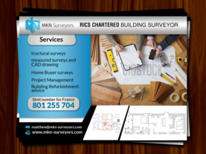 Postcard Design by debdesign for MKN Surveyors | Design: #9583923
