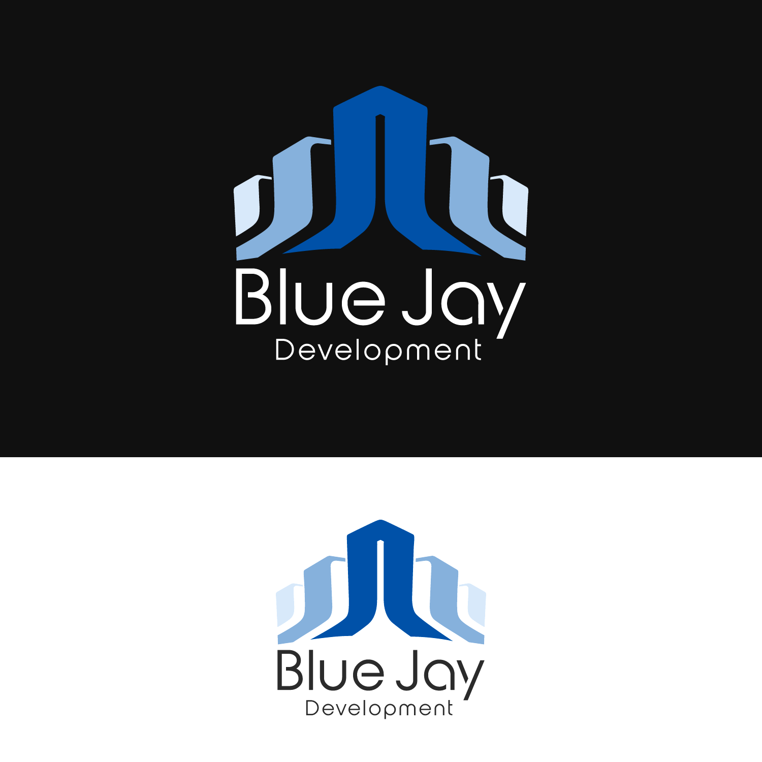 Logo Design by blackcat studio for Blue Jay Development | Design #9675261