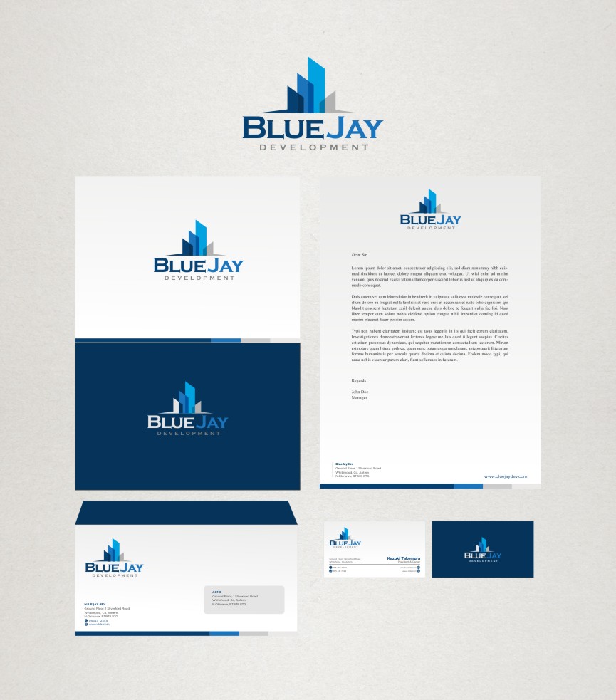 Logo Design by wei shen for Blue Jay Development | Design #9502775