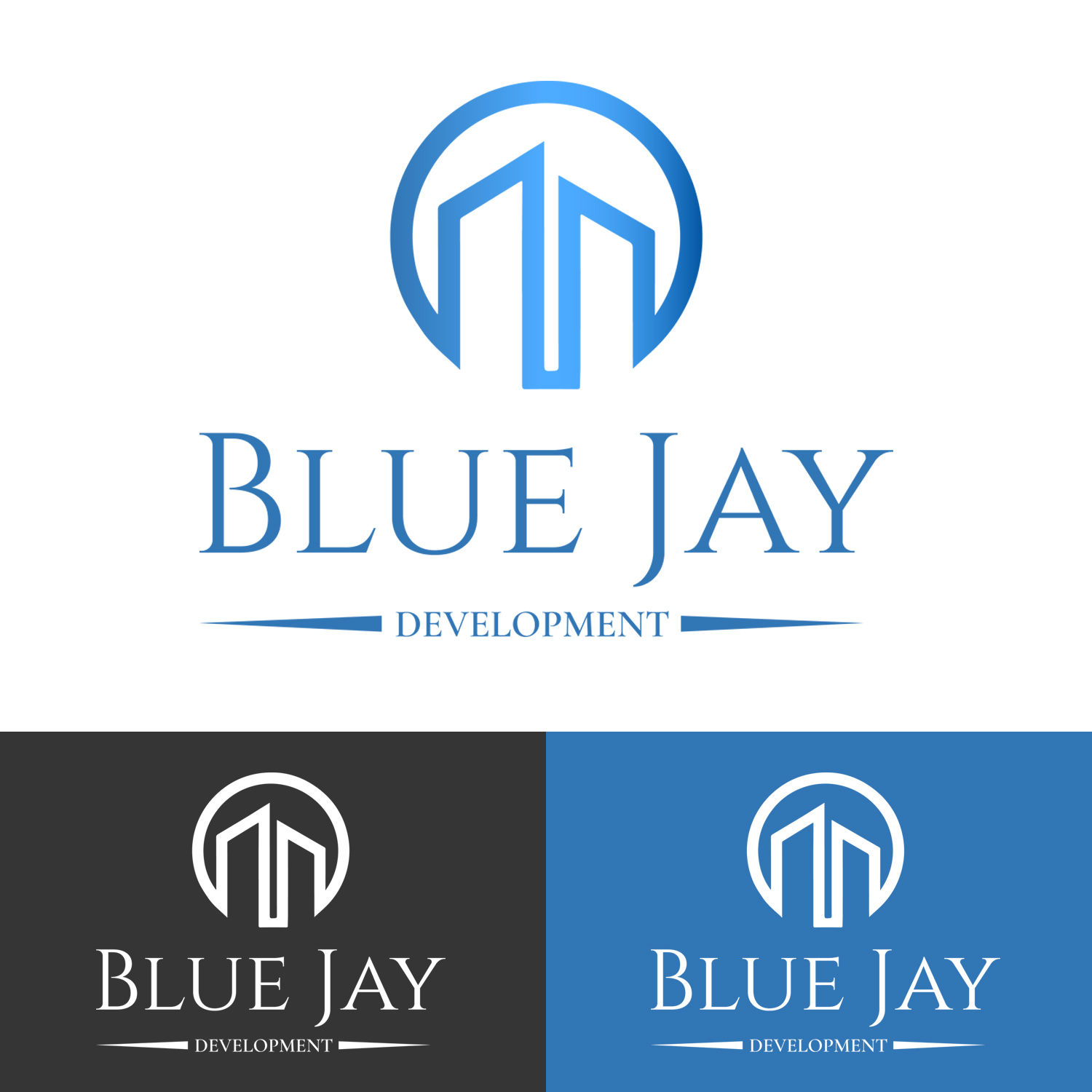 Logo Design by beingmasoodahmad for Blue Jay Development | Design #9697702