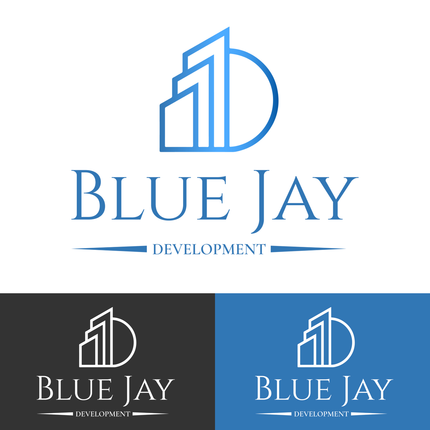 Logo Design by beingmasoodahmad for Blue Jay Development | Design #9698397