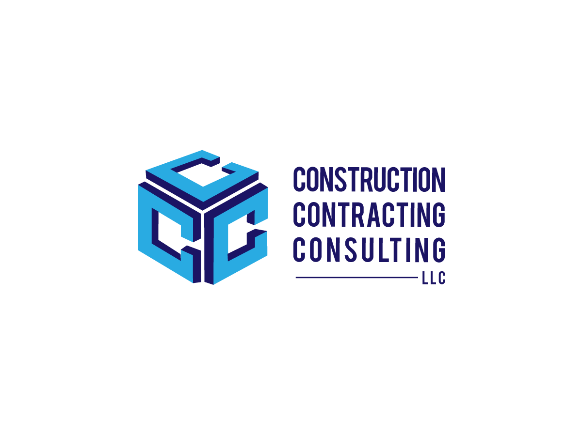 Diseño de Logo por AMBOGEStudios para Construction, Contracting & Consulting, LLC | Diseño #9497874