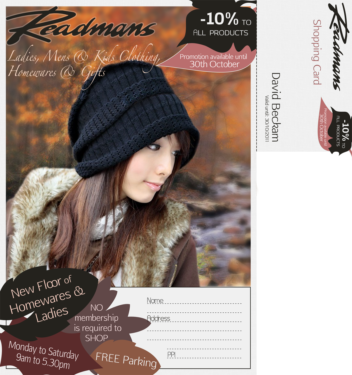 Flyer Design by Marcela Neamtu for this project | Design #421042