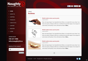 Wordpress Design by pb for itPrint Australia | Design: #2132046