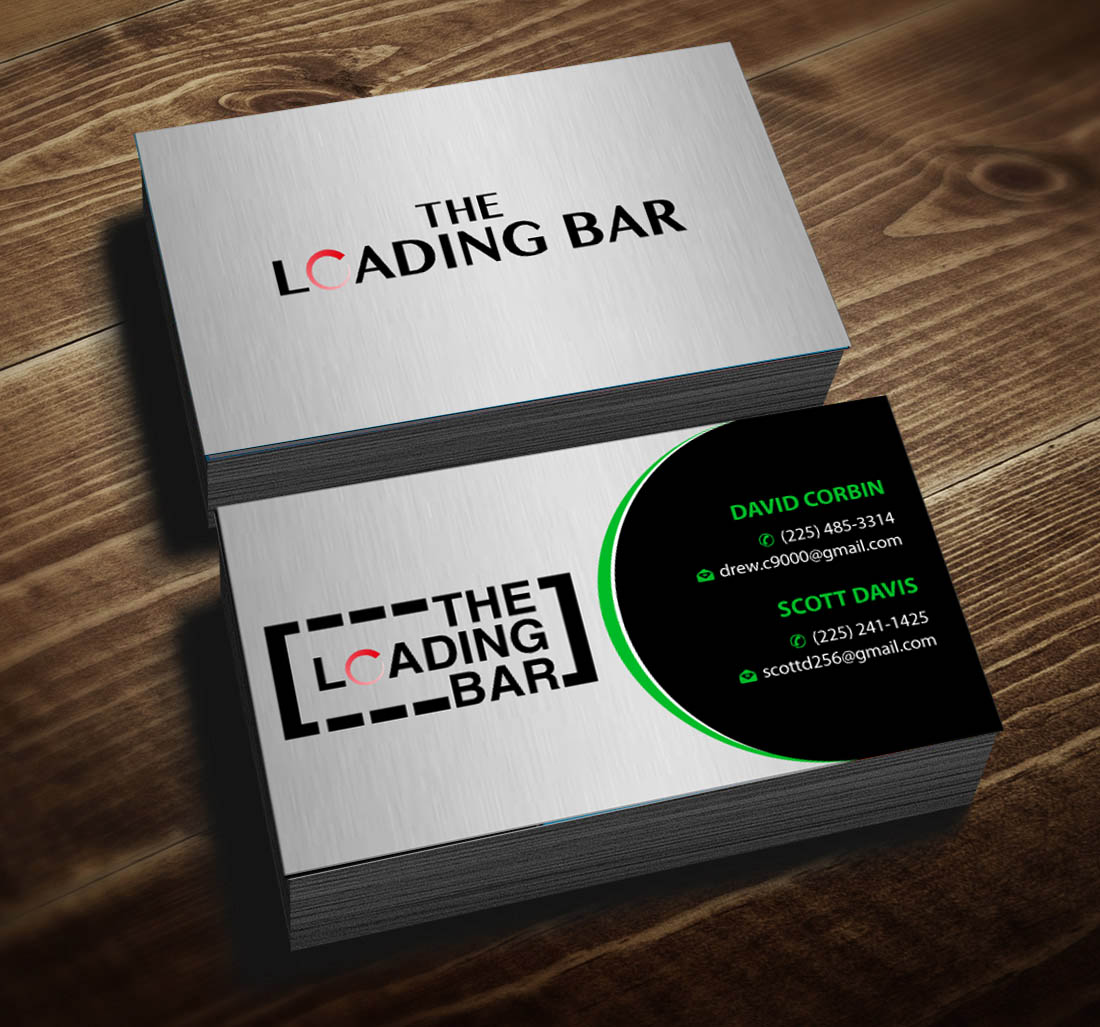 Visitenkarten-Design von Infinitive Technology für Loading Bar | Design #9519686