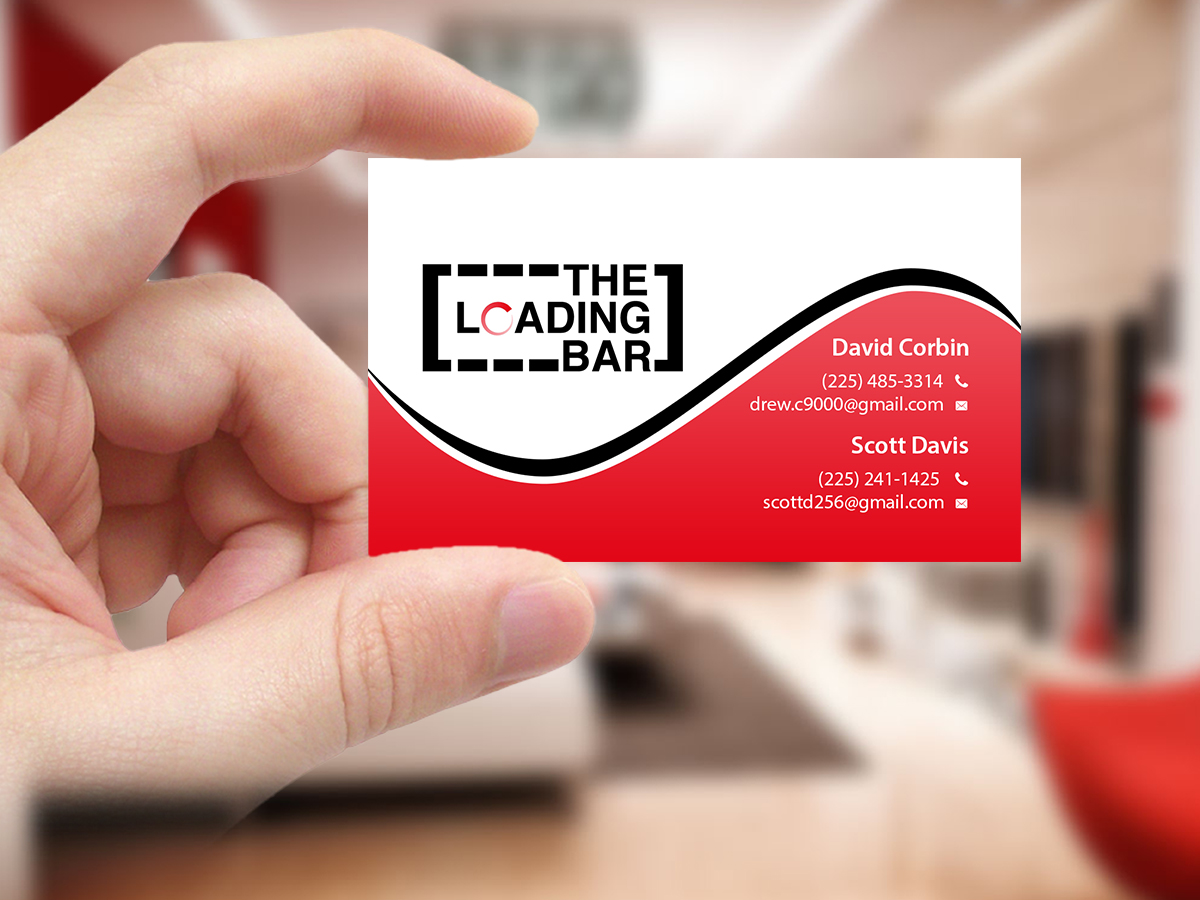 Visitenkarten-Design von Creations Box 2015 für Loading Bar | Design #9512551