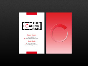 Visitenkarten-Design von Creations Box 2015 für Loading Bar | Design: #9512565