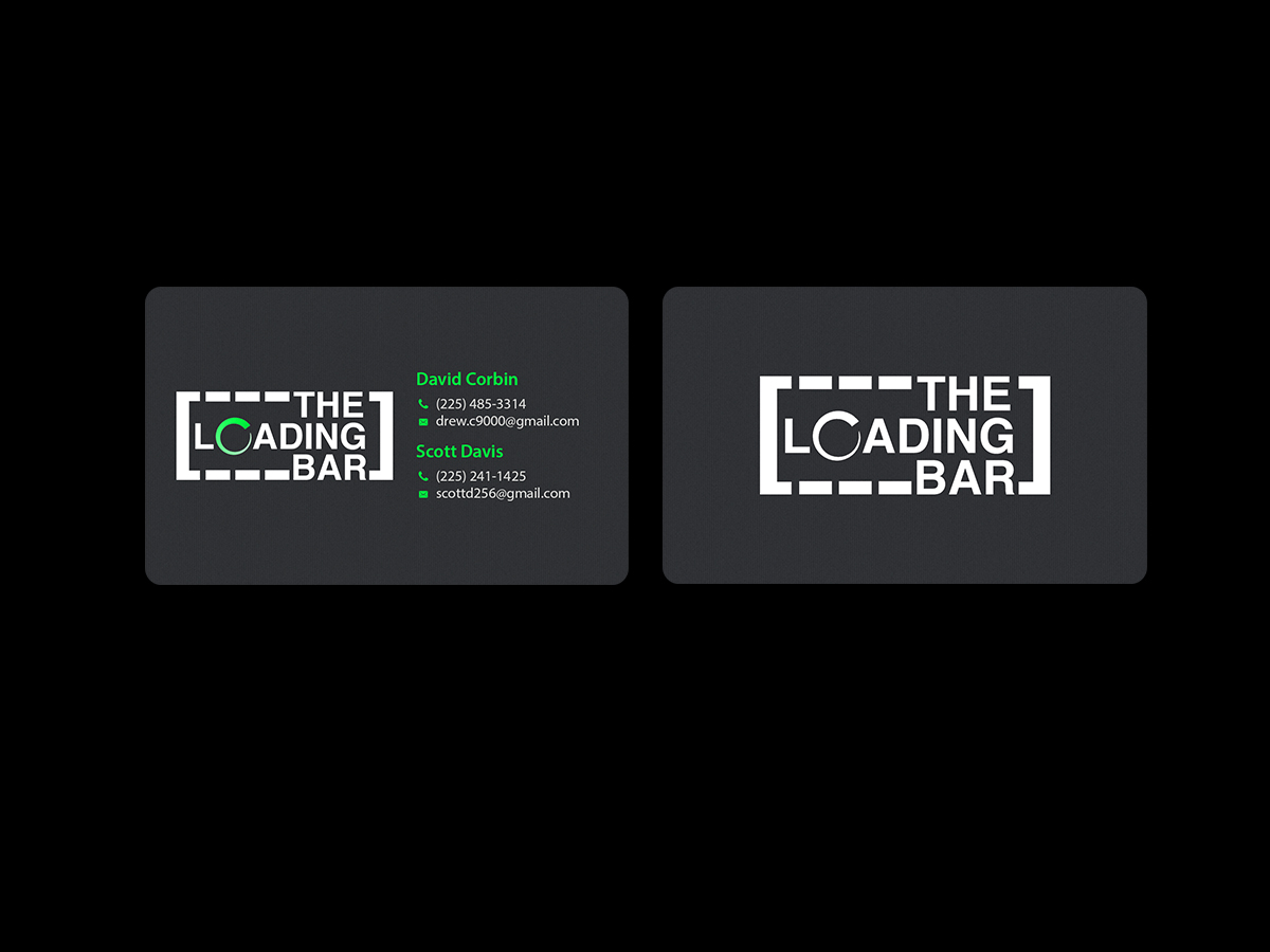 Visitenkarten-Design von Creations Box 2015 für Loading Bar | Design #9512572