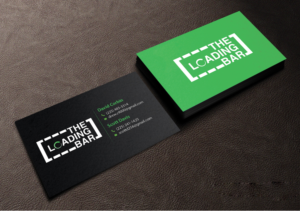 Visitenkarten-Design von Creations Box 2015 für Loading Bar | Design: #9512577