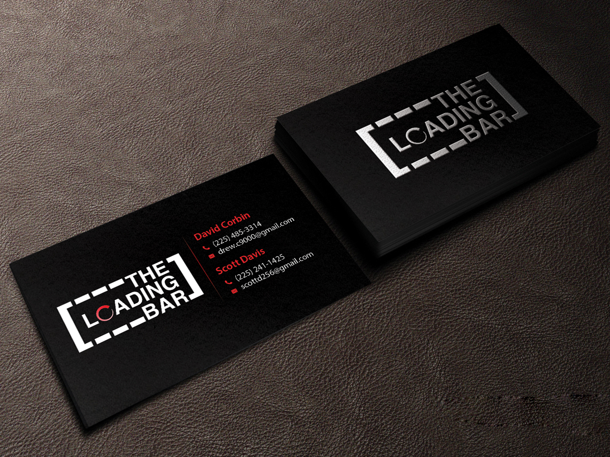 Visitenkarten-Design von Creations Box 2015 für Loading Bar | Design #9512583