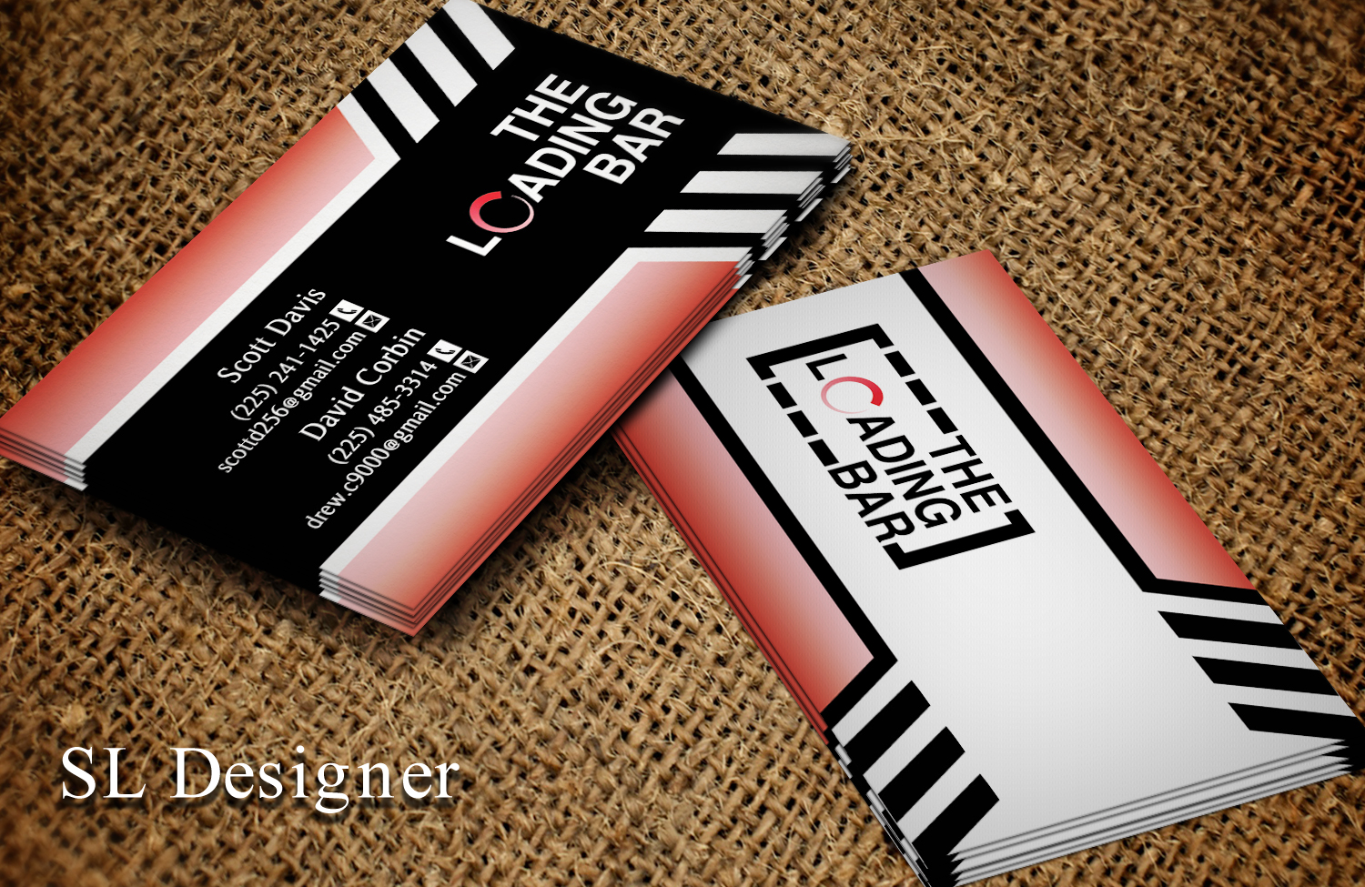 Business Card Design by SL Designer for Loading Bar | Design #9507156