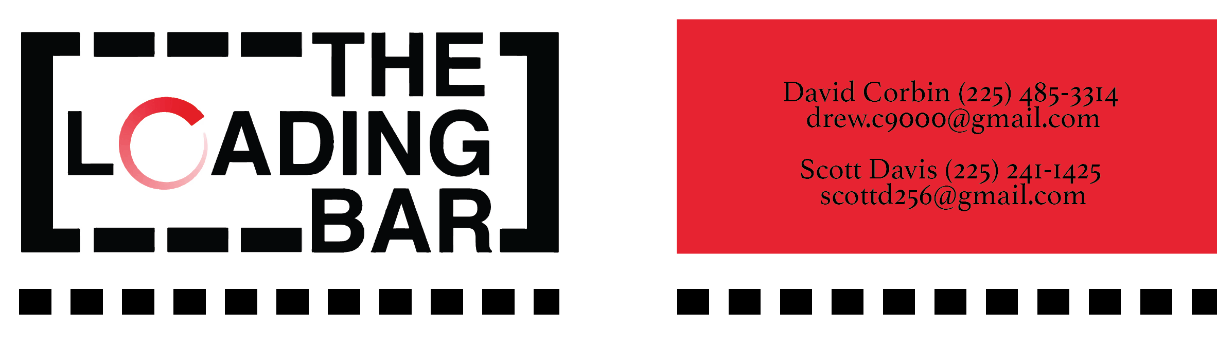 Business Card Design by Verena Basto for Loading Bar | Design #9529562