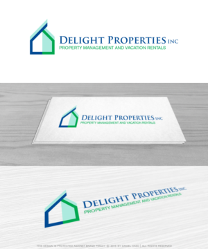 Logo Design by Daniel Caso Design for Delight Properties, Inc. | Design: #9521415