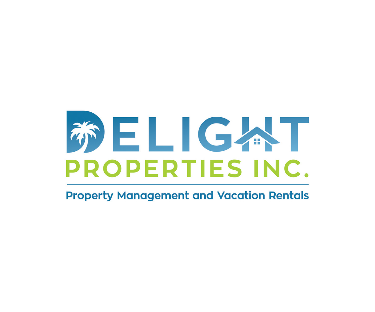 Logo Design by Zeljko B. for Delight Properties, Inc. | Design #9652517