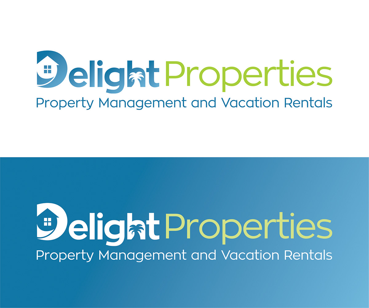 Logo Design by Zeljko B. for Delight Properties, Inc. | Design #9721512