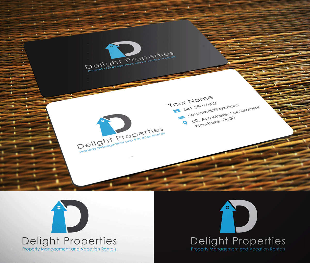 Design de Logo par Riz' pour Delight Properties, Inc. | Design #9533629