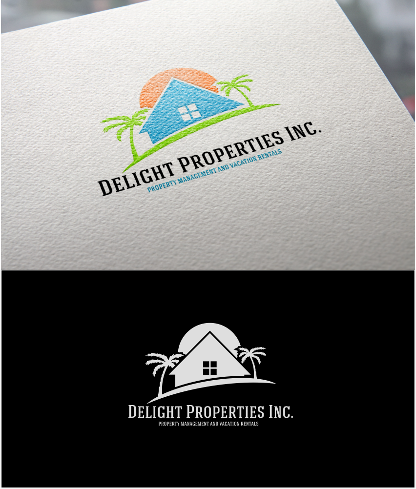 Logo Design by dreams and reality for Delight Properties, Inc. | Design #9543024