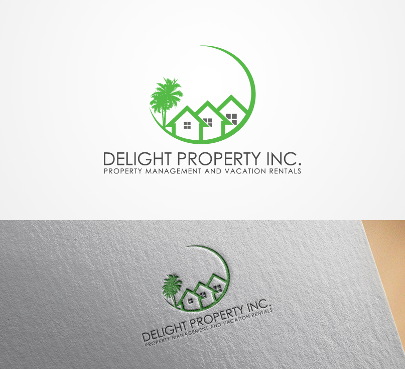 Logo Design by Grapismo Brand Studio for Delight Properties, Inc. | Design #9697471