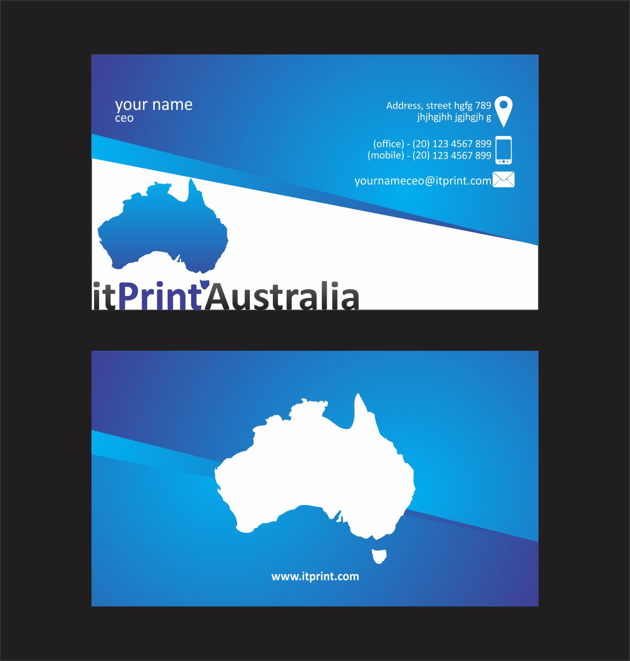 Design de Papeterie par momee pour itPrint Australia | Design #2116684