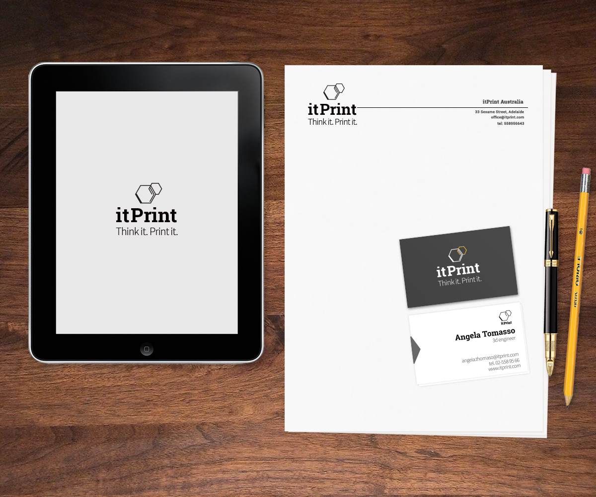 Stationery Design by Luiselotte for itPrint Australia | Design #2117375