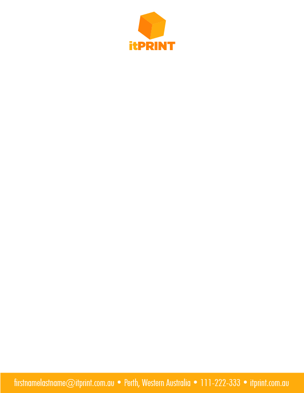 Schreibwaren-Design von Kculm für itPrint Australia | Design #2089773