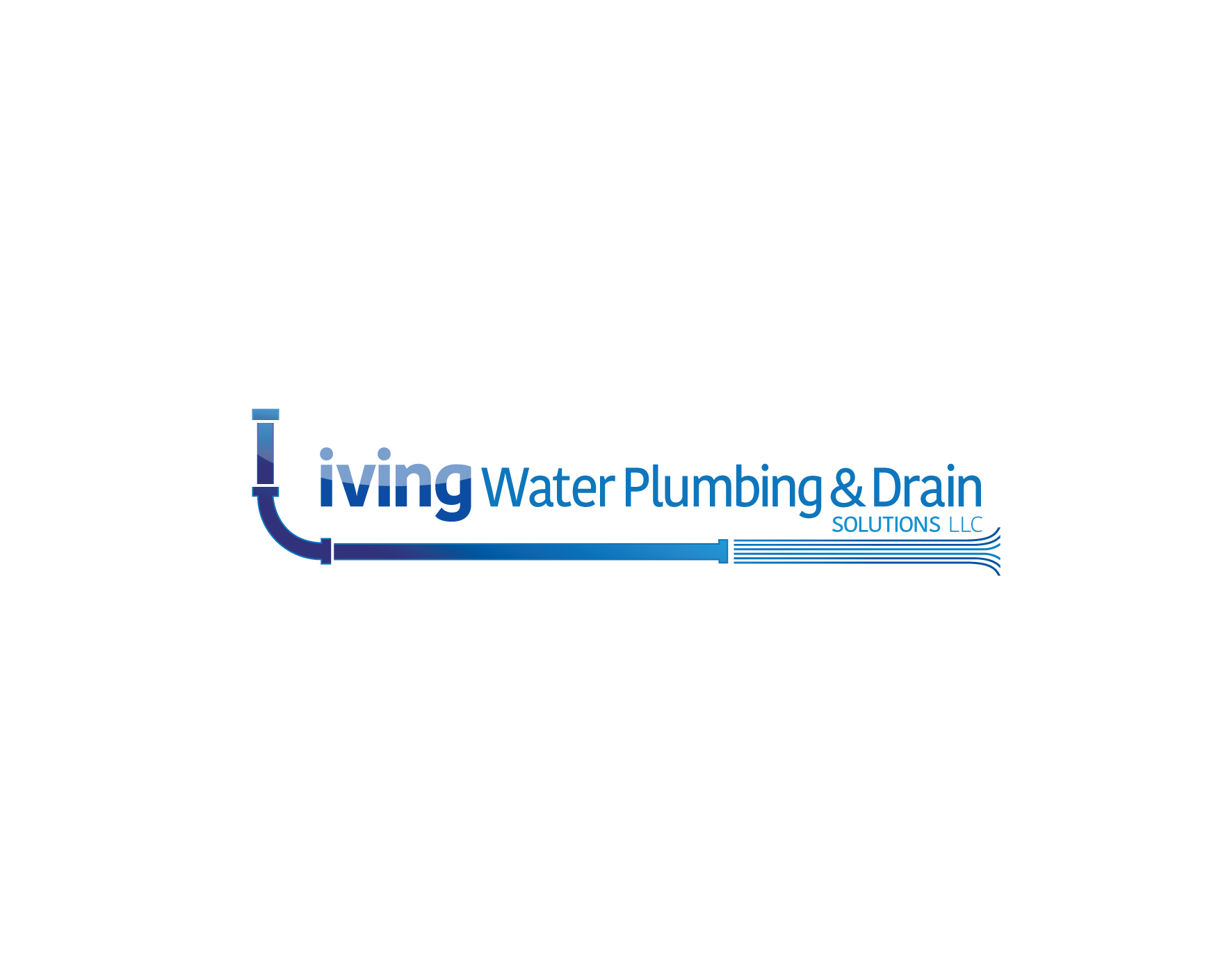 Logo Design by CanDoDesign for Living Water Plumbing & Drain Solutions LLC | Design #9507361