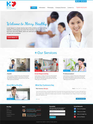 Web Design by the-lion-king for SR-Design | Design: #2120845