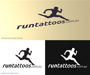 www.runtattoos.com.au | Logo Design by Anthony