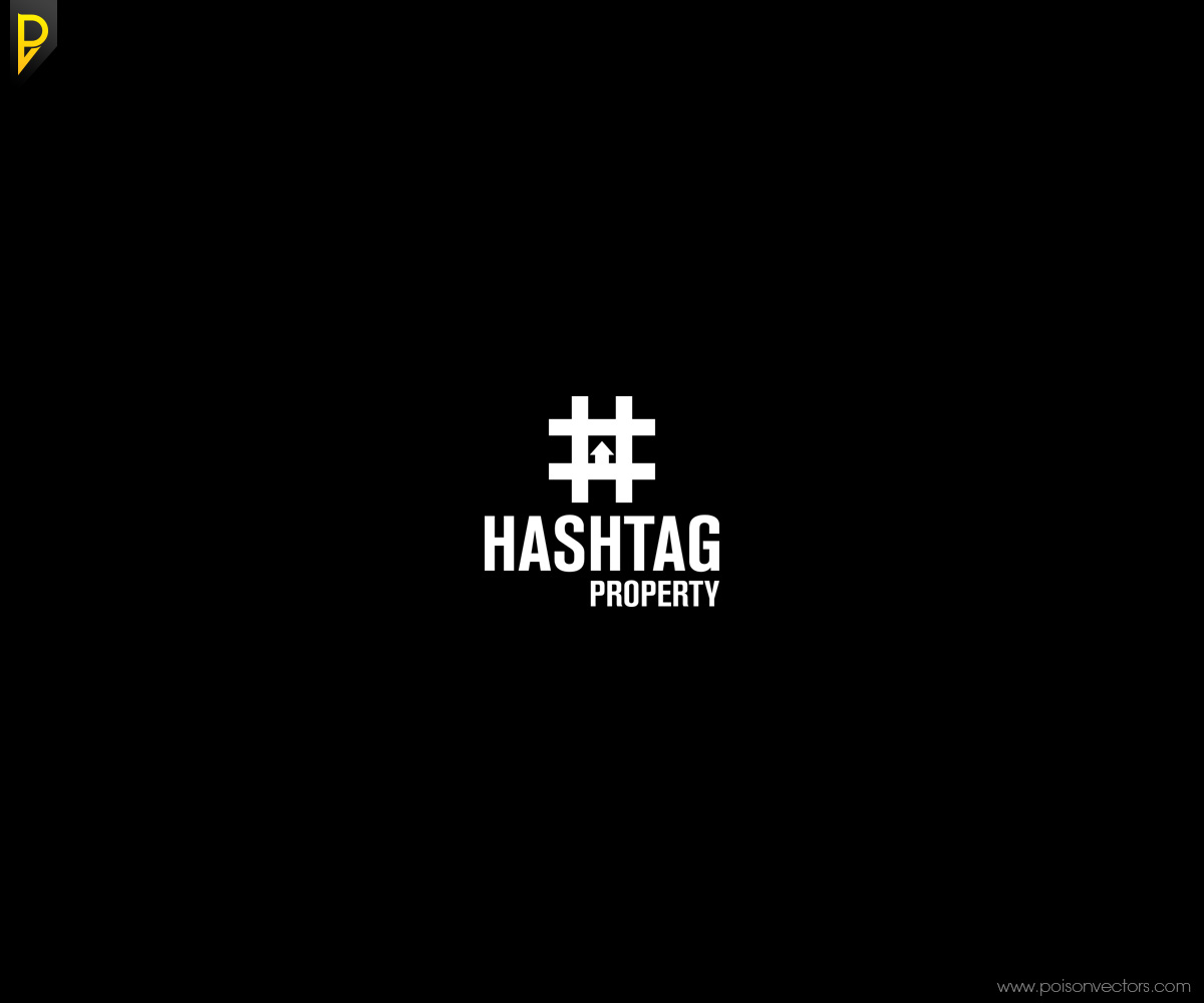 Logo Design by poisonvectors for Hashtag Property  | Design #9603111