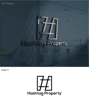 Logo Design by 3Guys for Hashtag Property  | Design: #9567096