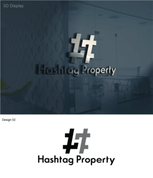 Logo Design by 3Guys for Hashtag Property  | Design: #9567098