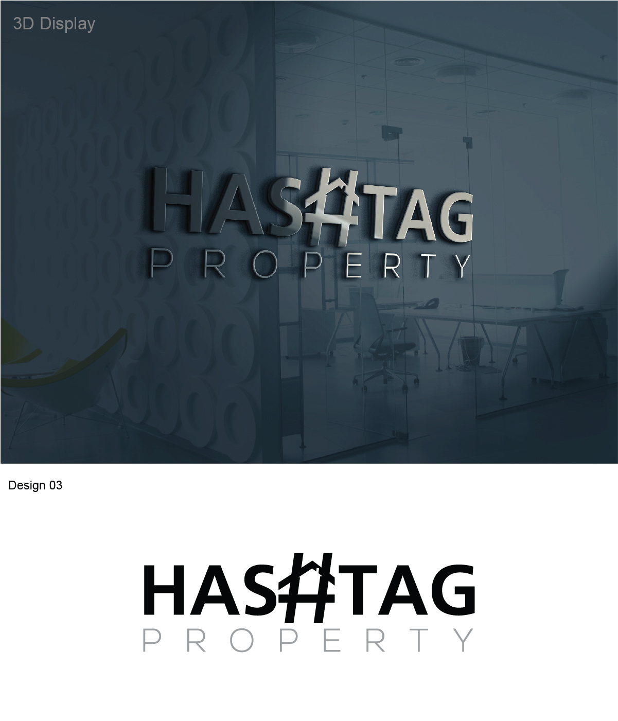 Design de Logo par 3Guys pour Hashtag Property  | Design #9567099