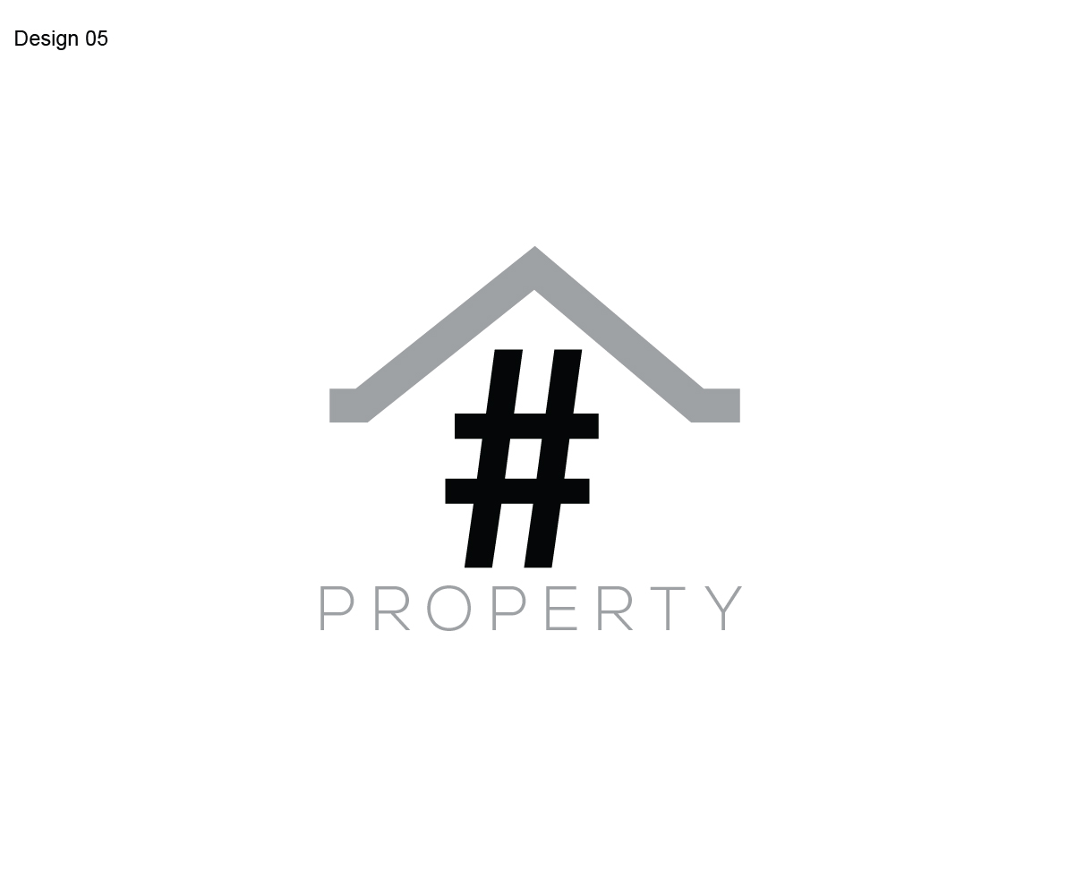 Logo Design by 3Guys for Hashtag Property  | Design #9913489