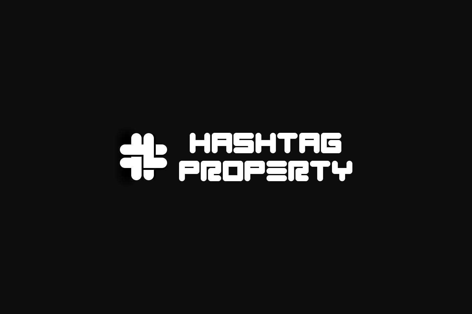 Diseño de Logo por VM_Designz para Hashtag Property  | Diseño #9551999
