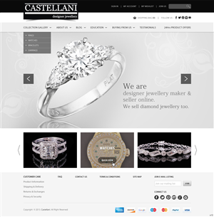 WordPress-Design von pb für Castellani p/l | Design: #2088814