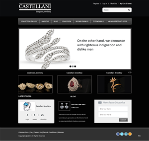 WordPress-Design von pb für Castellani p/l | Design: #2088816