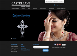 WordPress-Design von pb für Castellani p/l | Design: #2088821