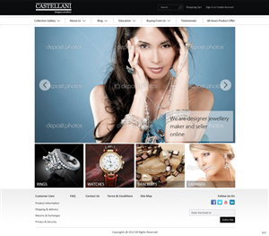 WordPress-Design von pb für Castellani p/l | Design: #2091057