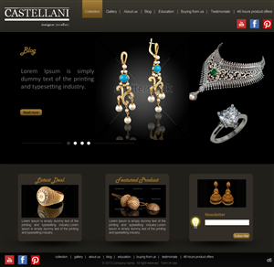 WordPress-Design von pb für Castellani p/l | Design: #2091060