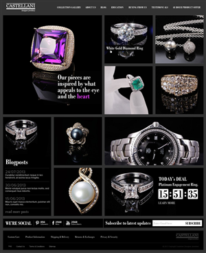Wordpress Design by TechWise for Castellani p/l | Design #2120965