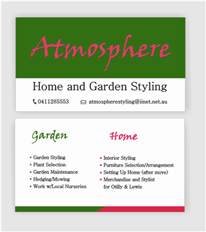 Visitenkarten-Design von IneseRo für dieses Projekt | Design: #2076788