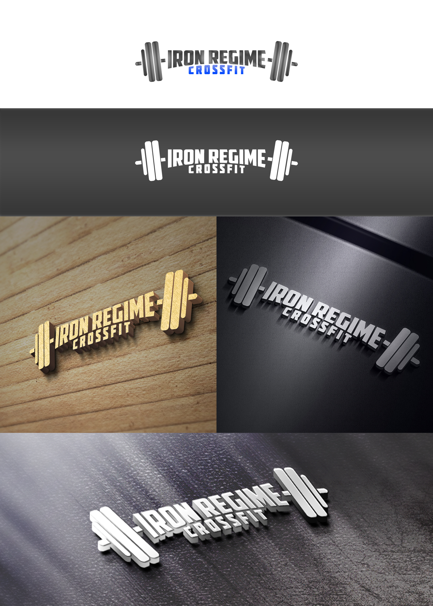 Logo Design by Creative Ants for Iron Regime CrossFit | Design #9500804