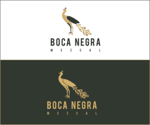 Logo Design by Mandarina for Mezcal Boca-Negra  | Design: #9519693