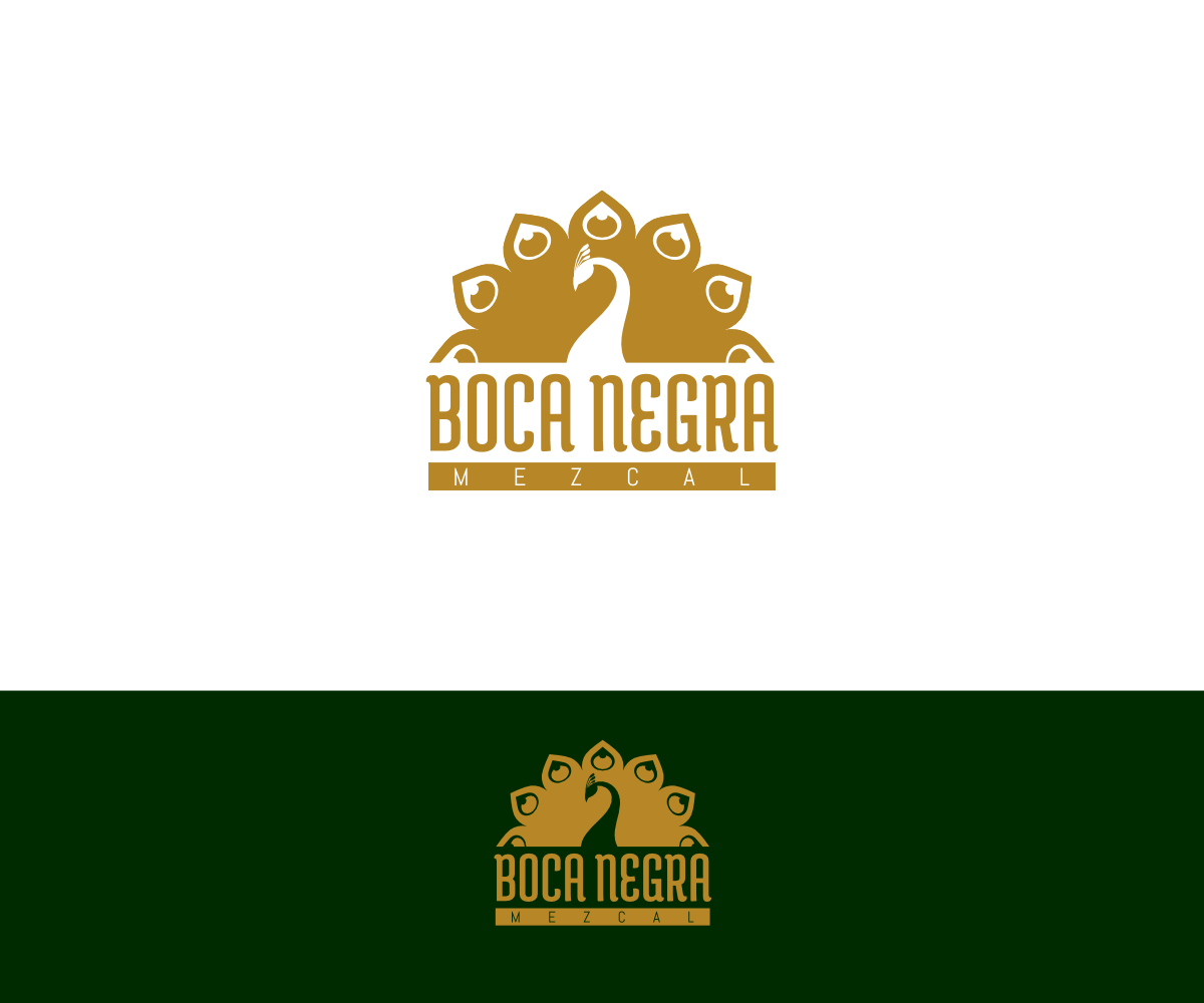Diseño de Logo por VGB para Mezcal Boca-Negra  | Diseño #9570569